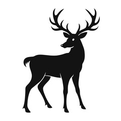 deer silhouette vector