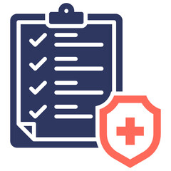 Fototapeta premium Insurance Coverage Icon