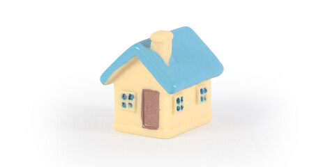 House Model Small size there space Residential Structure, home Business Concepts, and Success in Finance, Banking and Investment