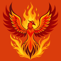 Fototapeta premium winged heart with wings