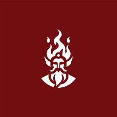 Fire god logo