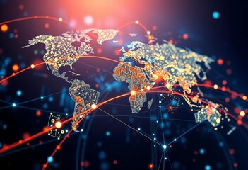 Global network data transfer, European telecommunication infrastructure, IoT, finance, blockchain security, network security, link