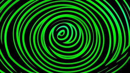 green spiral background