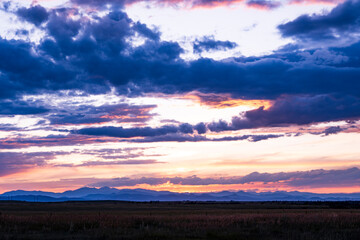 Photographing Rocky Mountains of Colorado.