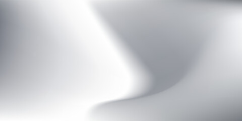 Abstract silver foil background with metal mirror texture. Chrome gradient surface simple abstract