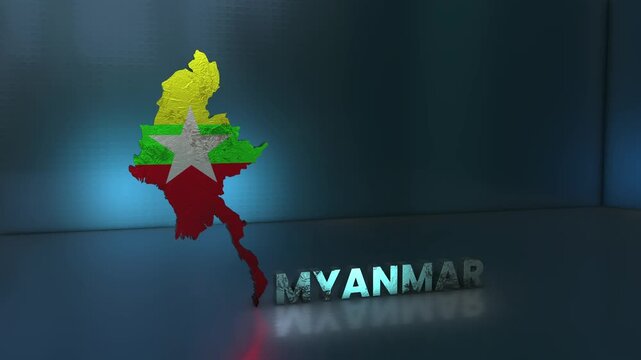 Myanmar Map