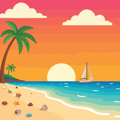 Footprints trail behind walkers.eps