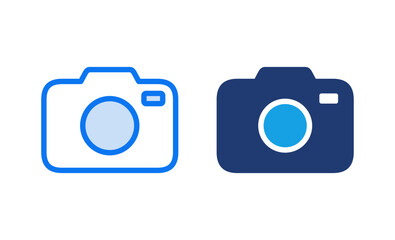 Camera icon vector illustration. photo camera sign and symbol. photography icon.