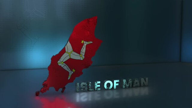  Isle of Man Map