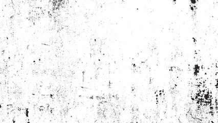 Black and White Grunge Distressed Texture Overlay