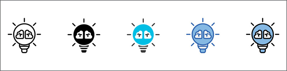 Innovation Icon Pack Multistyle Illustration