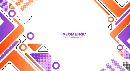Abstract geometric background