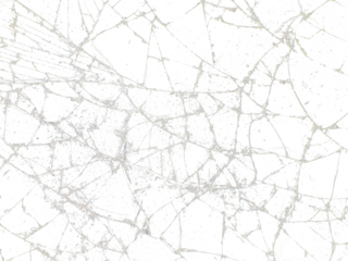 abstract transparent background of cracked glass