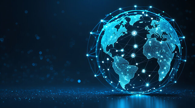 abstract blue background