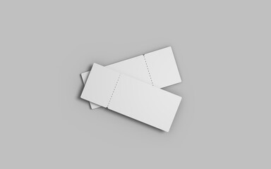 Cinema Ticket Mockup