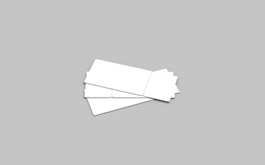 Cinema Ticket Mockup