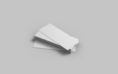 Cinema Ticket Mockup