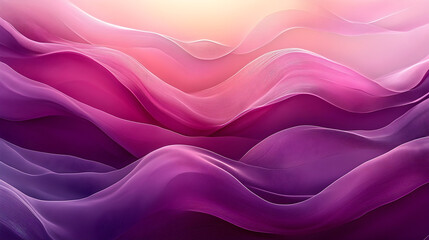 Obraz premium Abstract pink purple fabric waves background texture