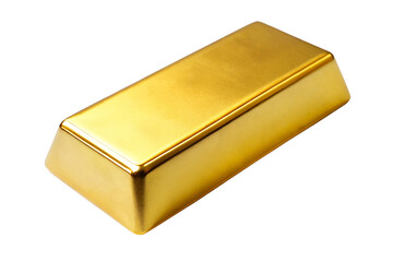gold bars isolated on white