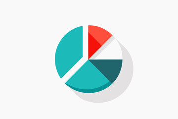 Fototapeta premium coping skills chart pie radar emotion balance icon