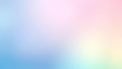 Obraz premium Soft, dreamy pastel gradient background Subtle color transitions create a serene and tranquil atmosphere, peaceful, visual