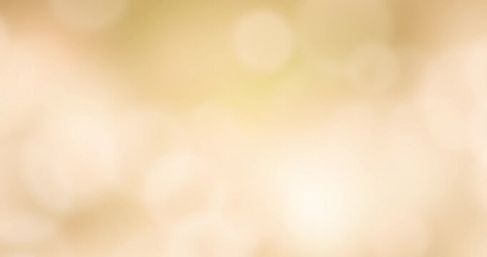 Golden Color Gradients Animated Background. Abstract Luxury Bokeh Background. Loop Animation