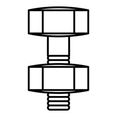 nut bolt icon