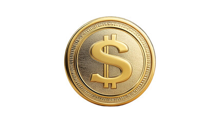 Golden Dollar Coin Luxury Wealth Finance