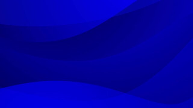 Blue background abstract wavy curve shape smooth animation video modern business illustration