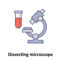 Dissecting microscope Vector Icon which can easily modify or edit
