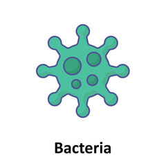 Bacteria Vector Icon which can easily modify or edit