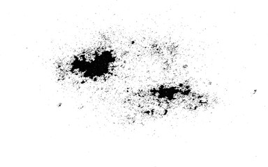 Rough, scratch, splatter grunge pattern design brush strokes. Overlay texture. Faded black-white dyed paper texture. Grunge dirty texture background overlay. 