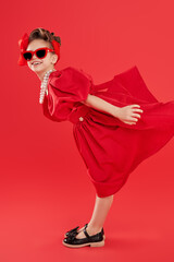 red dress for a girl