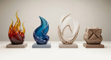 natural elements in the form of eco-natural materials . Generative AI