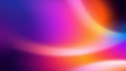 Obraz premium Abstract gradient wave of pink blue and teal