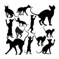 WebCat Silhouette Vector Collection Design