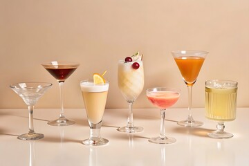 two glasses of champagne and orange , so many drinks for a party