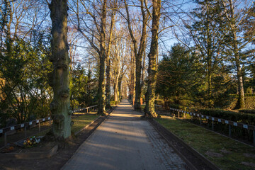 Seelow Heights War Cemetery in Brandenburg, Germany