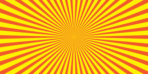 popular yellow ray star burst background