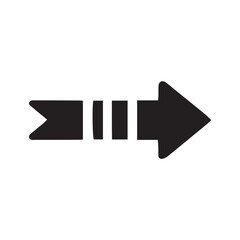 arrow icon vector illustration