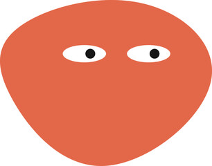 Cartoon Colorful Emotion Shape Element