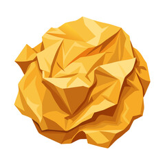 crumpled paper ball