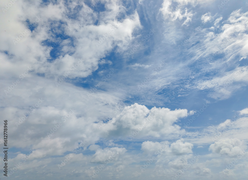 Wall mural cloudy skyscape background. cloudscape sky background. cloud in the sky. background with cloud. gloo