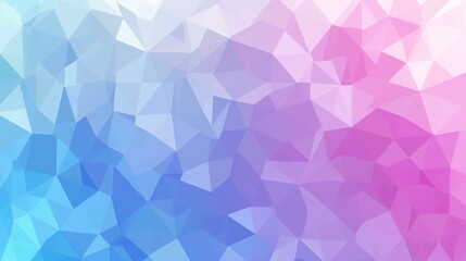 Obraz premium Geometric shapes create a stunning low-poly background, showcasing sharp crystalline structures in shades of blue and purple. This modern design adds depth and intrigue to any project.