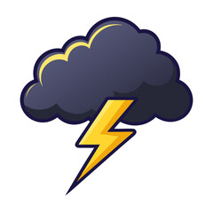 cloud and lightning