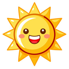 sun cartoon character