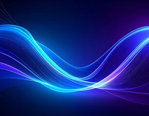 Abstract glowing waves (1)