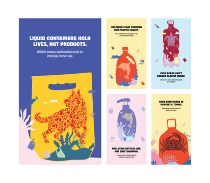 Everyday Items, Endangered Lives &ndash; Posters Exposing Ocean Plastic Impact