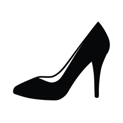 flat-vector-icon-of-a-high-heeled-shoe-with-sleek-.eps