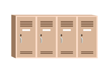 Locker facilities. Locker box. School locker. Student locker.